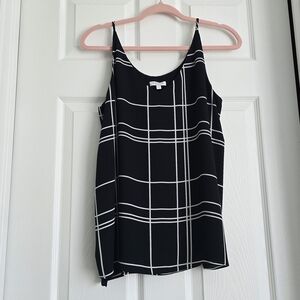Reitmans Black and White Checkered Camisole
